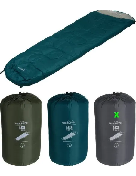 Duży ŚPIWÓR XXL 230cm MUMIA Redcliffs od 10 do 0°C 230x80cm