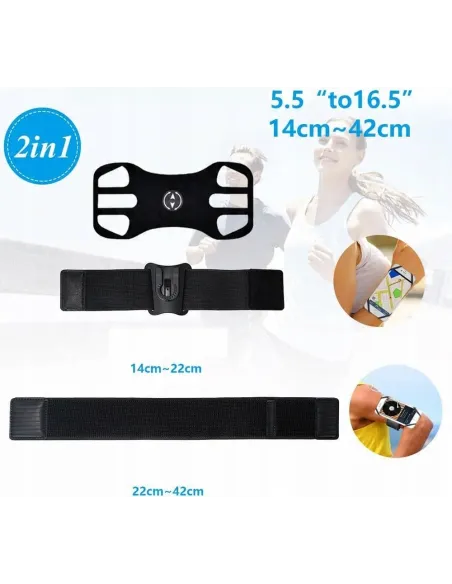 ETUI POKROWIEC UNIWERSALNA OPASKA NA RAMIĘ ARMBAND TELEFON DO BIEGANIA