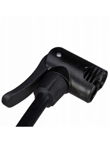 POMPKA ROWEROWA Z MANOMETREM NOŻNA SAMOCHODOWA MANOMETR 14bar Wąż 98cm