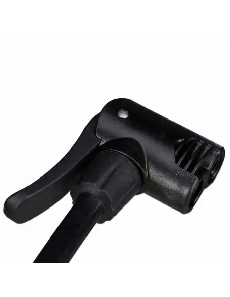 POMPKA ROWEROWA Z MANOMETREM NOŻNA SAMOCHODOWA MANOMETR 14bar Wąż 98cm