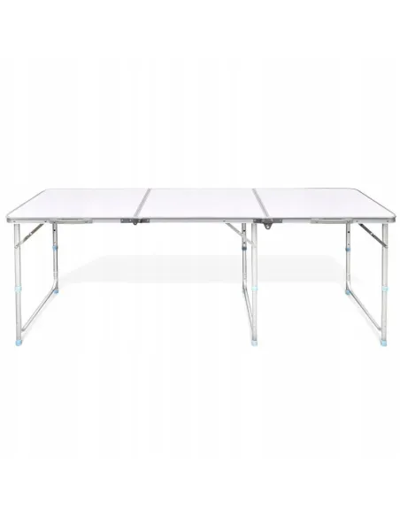 Duży Stół STOLIK TURYSTYCZNY Kempingowy Składany 180x60cm + 6xStołek