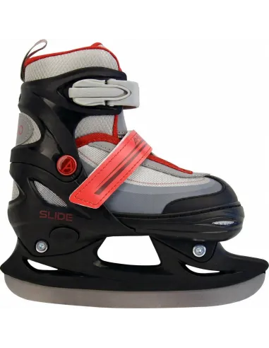 Regulowane ŁYŻWOROLKI Rolki Łyżwy 2w1 AMIGO 30-33 ABEC7 Czerwone