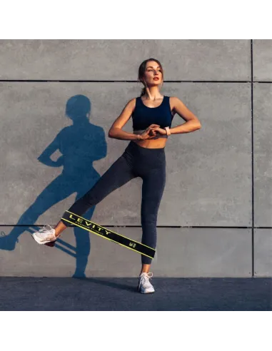 ZESTAW 3 GUM DO ĆWICZEŃ LEVITY BAND GUMY MATERIAŁOWE MOCNE TAŚMY FITNESS