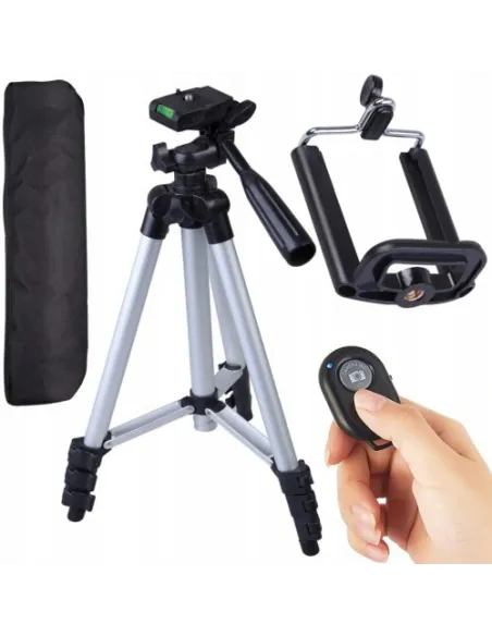 STATYW 4w1 TRIPOD 103cm PILOT UCHWYT NA TELEFON