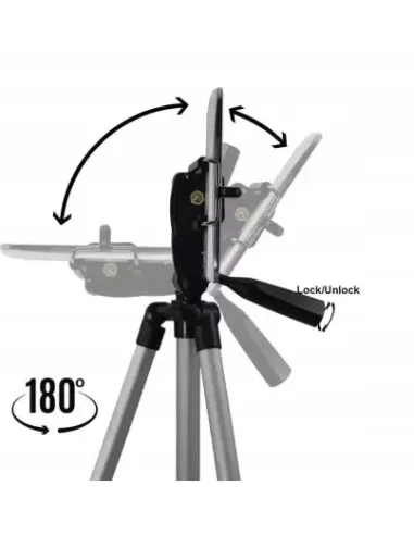 STATYW 4w1 TRIPOD 103cm PILOT UCHWYT NA TELEFON