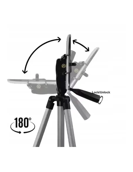 STATYW 4w1 TRIPOD 103cm PILOT UCHWYT NA TELEFON