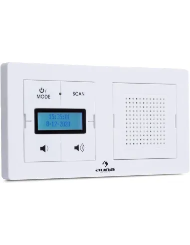 Radio Cyfrowe PODTYNKOWE DAB+ z Bluetooth ŁAZIENKOWE Kuchenne Podtynk UP1