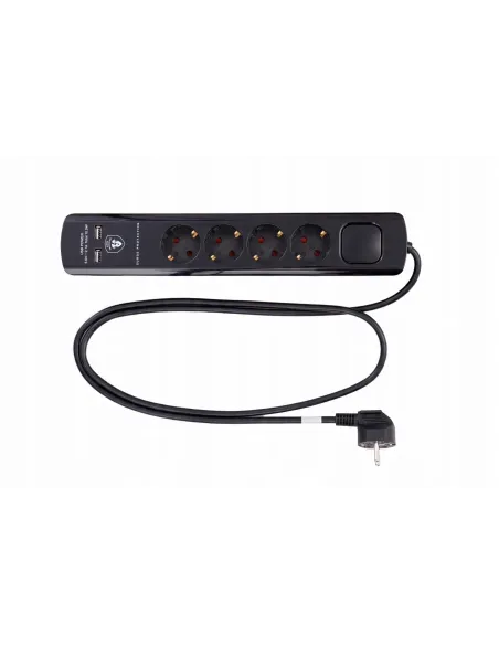 Przedłużacz Zasilacz LISTWA PRZECIWPRZEPIĘCIOWA 4 gniazda 2X USB 3680W