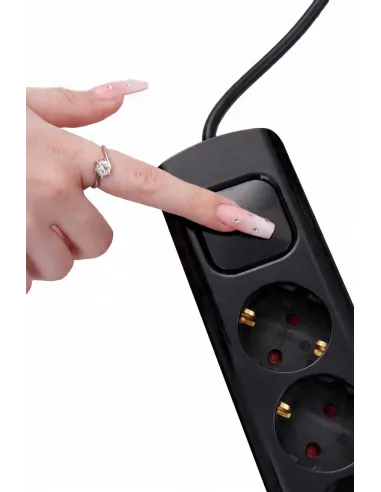 Przedłużacz Zasilacz LISTWA PRZECIWPRZEPIĘCIOWA 4 gniazda 2X USB 3680W