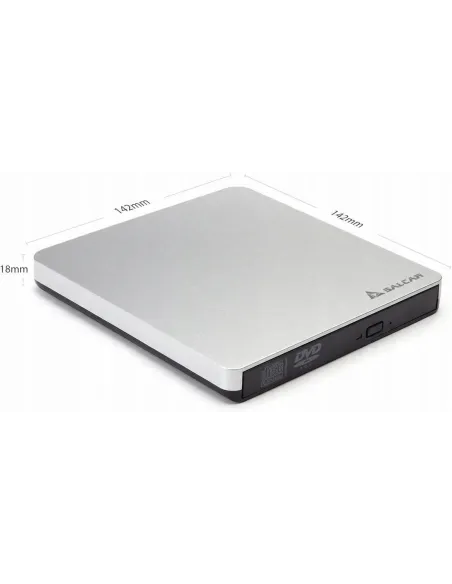 Zewnętrzny Przenośny Napęd DVD CD USB 3.0 Nagrywarka SLIM SALCAR ECD308