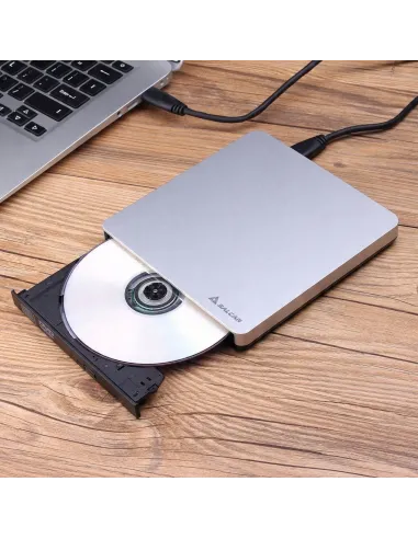 Zewnętrzny Przenośny Napęd DVD CD USB 3.0 Nagrywarka SLIM SALCAR ECD308