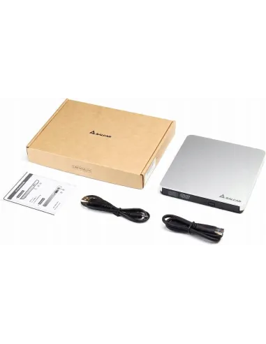 Zewnętrzny Przenośny Napęd DVD CD USB 3.0 Nagrywarka SLIM SALCAR ECD308