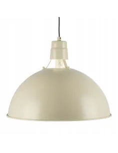 METALOWA LAMPA WISZĄCA SUFITOWA ŻYRANDOL 51cm KREM