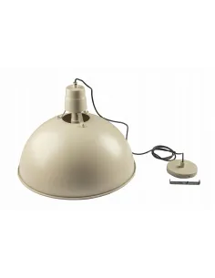 METALOWA LAMPA WISZĄCA SUFITOWA ŻYRANDOL 51cm KREM 2