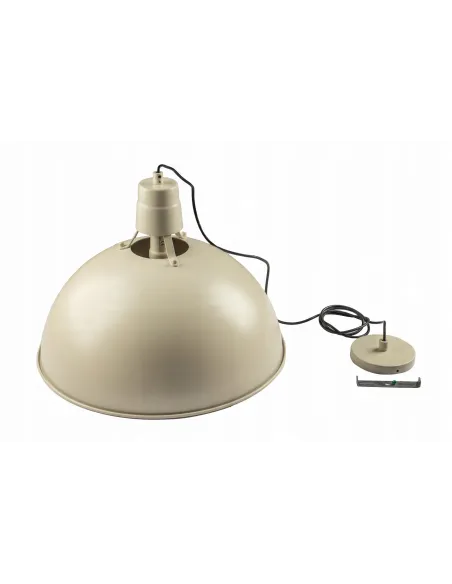 METALOWA LAMPA WISZĄCA SUFITOWA ŻYRANDOL 51cm KREM