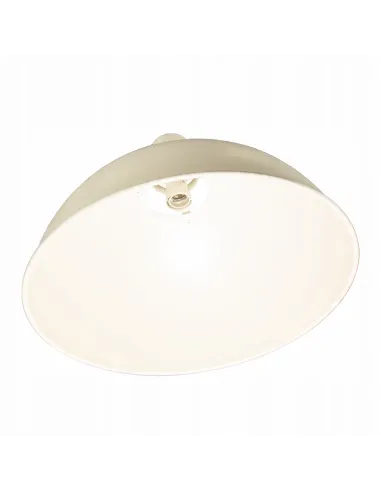 METALOWA LAMPA WISZĄCA SUFITOWA ŻYRANDOL 51cm KREM