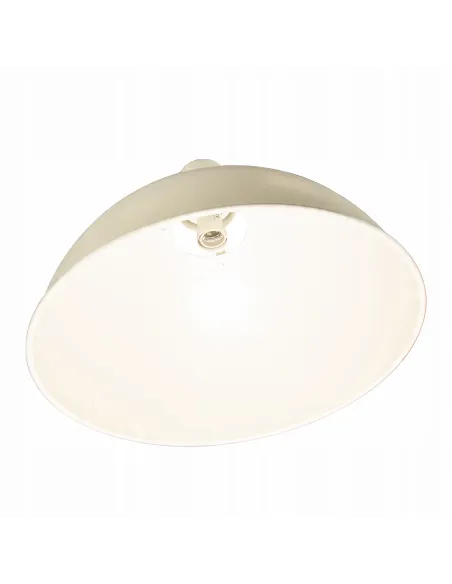 METALOWA LAMPA WISZĄCA SUFITOWA ŻYRANDOL 51cm KREM