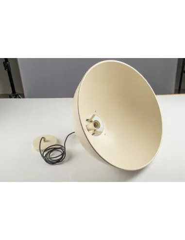 METALOWA LAMPA WISZĄCA SUFITOWA ŻYRANDOL 51cm KREM