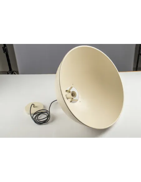 METALOWA LAMPA WISZĄCA SUFITOWA ŻYRANDOL 51cm KREM