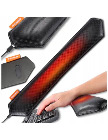 PODGRZEWANA Podkładka pod Nadgarstek Pod KLAWIATURĘ SENSEDE ergonomiczna