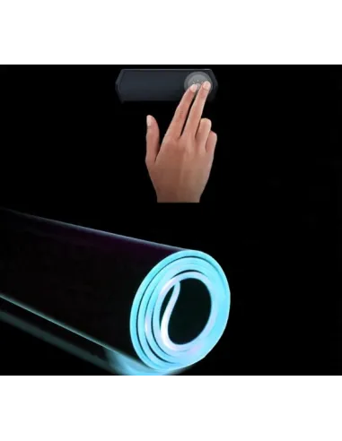 PODKŁADKA POD MYSZKĘ RGB LED GAMINGOWA XXL 80x40cm