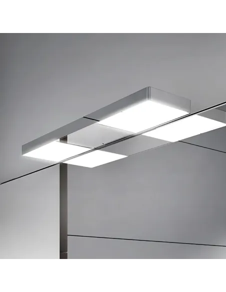 OPRAWA LAMPA ŁAZIENKOWA Podwójna 2x LED KINKIET nad LUSTRO KOLAN
