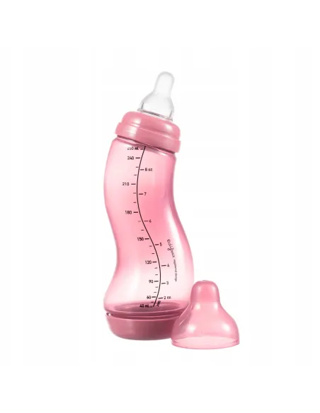 DIFRAX Butelka Antykolkowa Naturalna Wąska 250ml