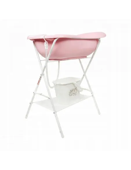 WANIENKA LUPPEE 84cm WANNA z ODPŁYWEM RÓŻOWA