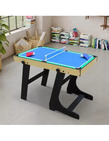 Składany STÓŁ do GIER 3w1 BILARD CYMBERGAJ PING PONG