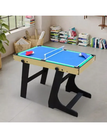 Składany STÓŁ do GIER 3w1 BILARD CYMBERGAJ PING PONG