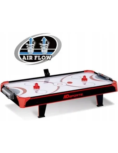 Duży CYMBERGAJ 111cm AIR HOCKEY + PING PONG Stół 2w1