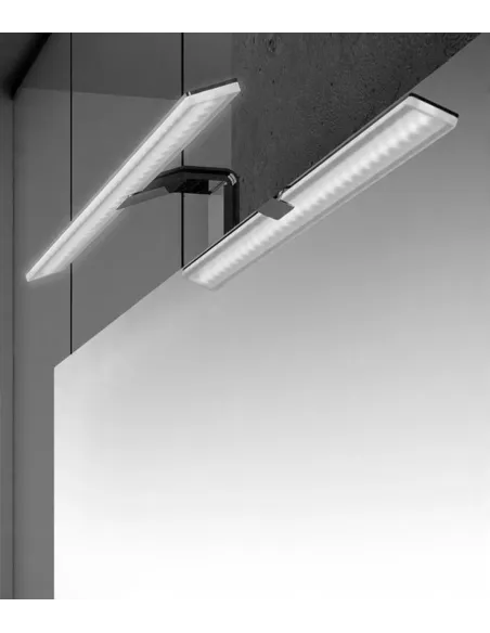Duża LAMPA ŁAZIENKOWA LED KINKIET nad LUSTRO VAAL 30cm z Zasilaczem