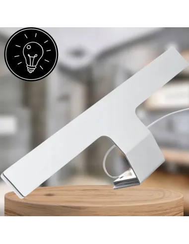 Duża LAMPA ŁAZIENKOWA LED KINKIET nad LUSTRO VAAL 30cm z Zasilaczem