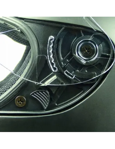KASK MOTOCYKLOWY CZARNY NA SKUTER MOTOR Z SZYBĄ M