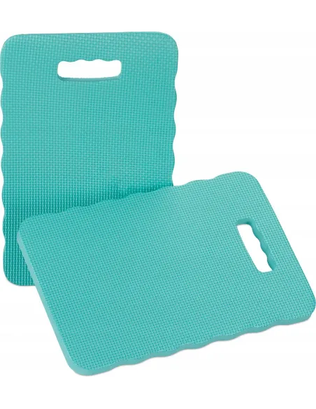 2x MATA WARSZTATOWA OGRODOWA KLĘCZNIK PODKŁADKA POD KOLANA 40x26cm ZIELONA