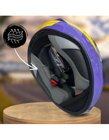 KASK MOTOCYKLOWY AXXIS DRAKEN S GETIR SYSTEM PINLOCK Rozm M 57-58cm