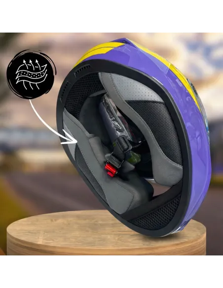 KASK MOTOCYKLOWY AXXIS DRAKEN S GETIR SYSTEM PINLOCK Rozm M 57-58cm