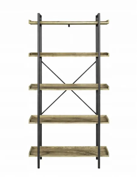 REGAŁ Półka Industrialny 173x92x30 cm LOFT Rustykalny 5 Poziomów