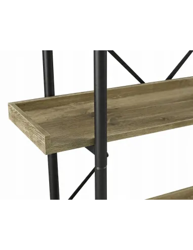 REGAŁ Półka Industrialny 173x92x30 cm LOFT Rustykalny 5 Poziomów
