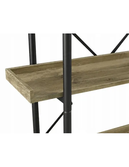 REGAŁ Półka Industrialny 173x92x30 cm LOFT Rustykalny 5 Poziomów