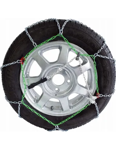 ŁAŃCUCHY ŚNIEGOWE 50 KN-50 NA KOŁA Green Valley 9mm R13 R14 R15