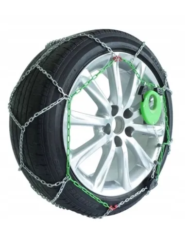 ŁAŃCUCHY ŚNIEGOWE KN60 NA KOŁA GreenValey 9mm 60 SAMONAPINAJĄCE 195/45R16
