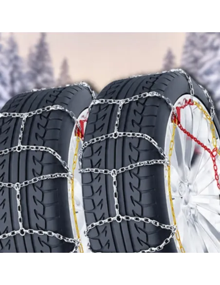 ŁAŃCUCHY ŚNIEGOWE KN65 NA KOŁA XtraGripp 9mm 195/55 R15