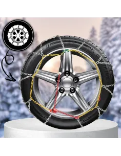 ŁAŃCUCHY ŚNIEGOWE KN130 NA KOŁA 130 XtraGripp 9mm 235/55 R17 225/70 R16 2