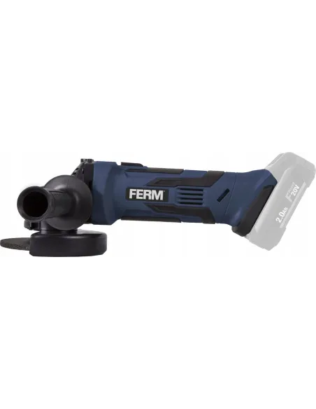 FERM SZLIFIERKA KĄTOWA POLERKA DIAX 20V AKUMULATOROWA KĄTÓWKA + AKU + ŁAD