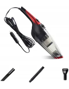 MOCNY Odkurzacz Samochodowy 12V 95W filtr HEPA