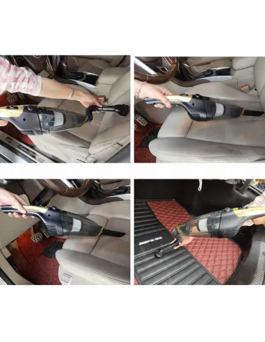 MOCNY Odkurzacz Samochodowy 12V 95W filtr HEPA