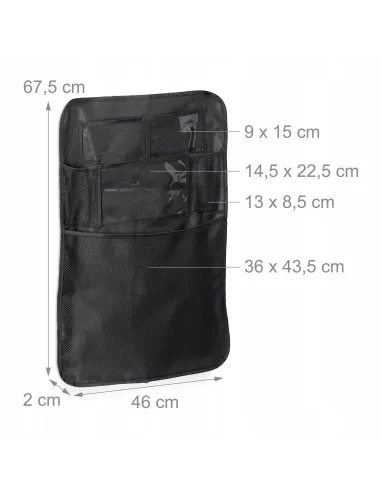 2x ORGANIZER SAMOCHODOWY TYŁ FOTELA STOLIK TABLET
