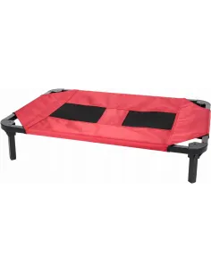 Legowisko dla Psa Czerwone ŁÓŻKO NA STELAŻU Na Nóżkach 55kg 117x74x19cm 2