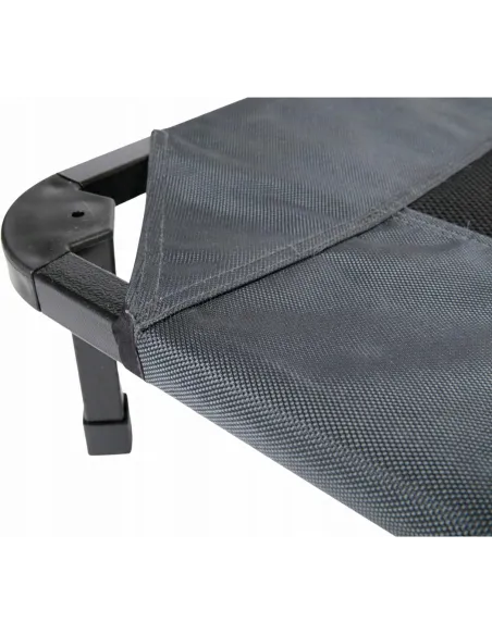 Legowisko dla Psa Kota SZARE ŁÓŻKO NA STELAŻU Na Nóżkach 30kg 73x51x19cm